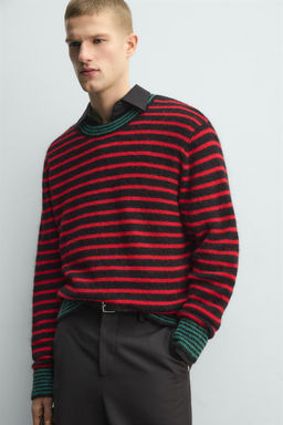 STRIPED JACQUARD JUMPER - Zara фото 5
