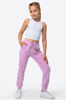 Детские брюки-джоггеры из футера Happy Fox  фото 12