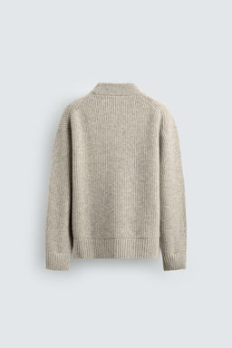 WOOL BLEND TEXTURED JUMPER - Zara фото 8