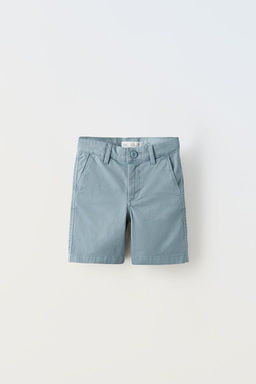 DUZ RENKLI CHINO BERMUDA - Zara фото 4