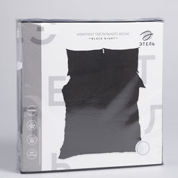 Постельное бельё Этель 1,5 сп Black night 143х215, 150х214, 50х70см-2 шт, 100% хлопок, поплин 125г/м2 фото 17