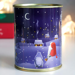 Сувенирный набор-маникюрный, в банке Счастливого Нового года! - Simaland фото 3