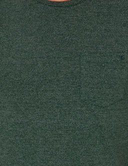 Темно-зеленая облегающая футболка - Cacharel фото 6