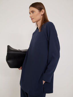 Однотонная блузка B2744/dundee