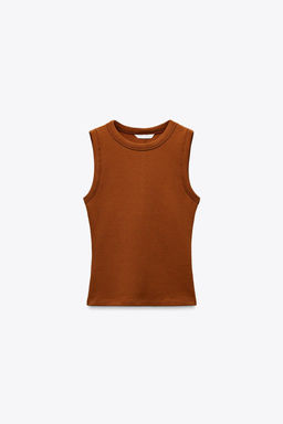 RIBBED TOP - Zara фото 25