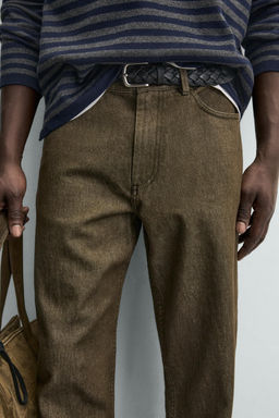 STRAIGHT-LEG JEANS - Zara фото 14