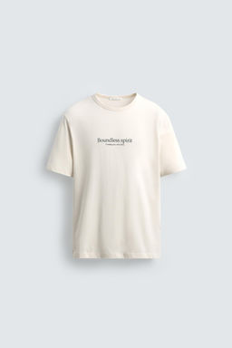 PRINTED TEXT T-SHIRT - Zara фото 7