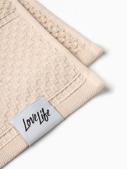 Полотенце махровое LoveLife Ордос 70?130 см, 100% хлопок, 430 г/м?, бежевое  фото 6