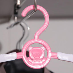 Цена за 5 шт. Плечики для одежды детские «Мишка», раздвижные, 28×16 см, МИКС