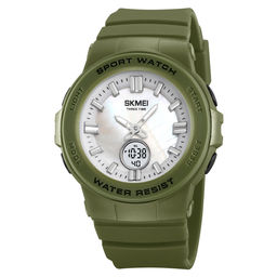 Часы наручные Skmei мужские электронные спортивные 2125army-green