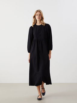 Bisiklet Yaka Kad?n Elbise