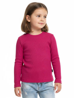 Джемпер для девочки 22-0360 малиновый - Mini maxi фото 2
