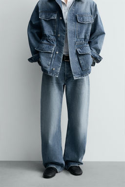 LIMITED EDITION BARREL FIT JEANS - Zara фото 13