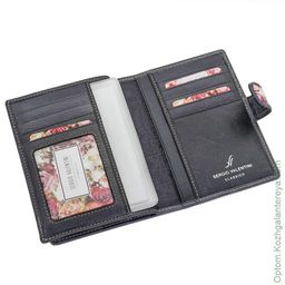 Женская кожаная обложка для паспорта и автодокументов Sergio Valentini СВ 8138-342  фото 3