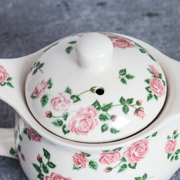 Чайник заварочный 400 мл с металлическим ситом / KJ-493 /уп 60/ - Галеонтрейд фото 6