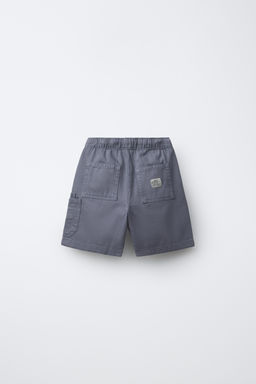 BERMUDA SARGA CARGO FLUIDA / Azul - Zara фото 2