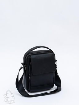 Сумка мужская кожаная 9747H black Heanbag
