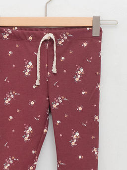 Beli Lastikli Bask?l? K?z Bebek Tayt - Waikiki фото 3