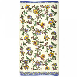 Япония-2011 Полотенце махровое 70х140см, плотность 300гр/м2, 100% хлопок, Вдохновение, синий, Bolangde (Китай)