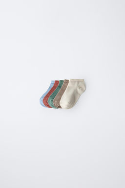 FIVE-PACK OF SHORT SOCKS