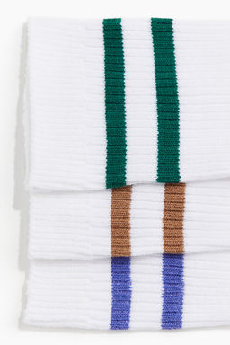 Pack de 3 calcetines de deporte a la rodilla - H&m фото 3