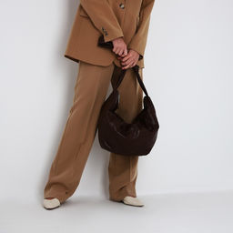 Сумка-мешок, отдел на молнии, цвет коричневый - Simaland фото 6