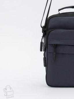 Сумка мужская кожаная 18044 blue Aotian в Новосибирске