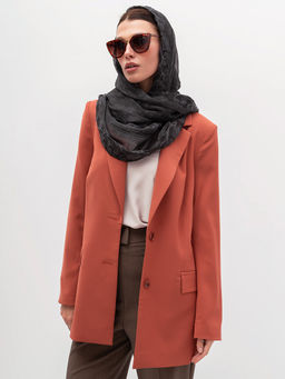 Очень красивый, нежный шарф с цветочной вышивкой - Tantino фото 7