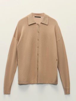 Кардиган с ассиметричной застежкой из вискозы / Zarina  фото 9