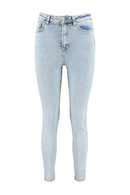 Ac?k Mavi Yuksek Bel Skinny Jeans TWOSS23JE00072 - Trendyolmilla фото 6