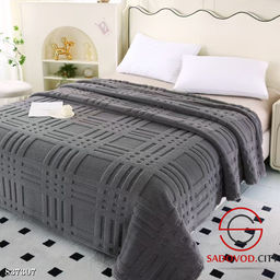 Плед на кровать мягкий