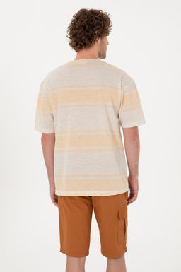 Erkek Comfort Fit Bisiklet Yaka Turuncu Ti__rt Sepette S_rpriz _ndirim - U.s. polo assn фото 5