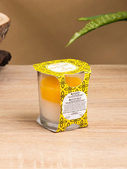 Свеча ароматическая Candle, 85 г, сияние, хлопок