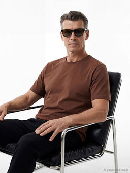 Bisiklet Yaka Erkek Penye Ti??rt