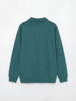 Polo Yaka Bask?l? Erkek ?ocuk Ti??rt