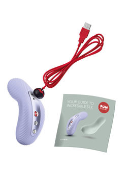 Вибромассажер Fun Factory LAYA III, силикон, фиолетовый, 11 см  фото 5