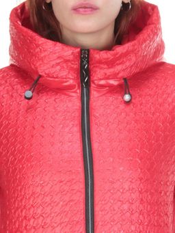 167 RED Куртка демисезонная женская ROVITHI (100 гр.синтепона) - Fashion фото 10