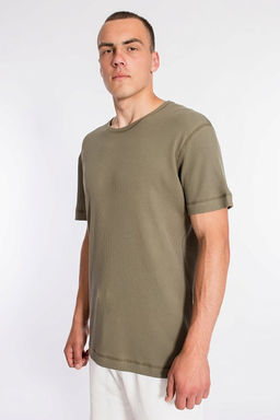 Футболка М123030б Хаки - Елена фото 6