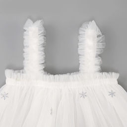 Карнавальный костюм новогодний «Снежинка», платье, ободок, рост 116-122 см