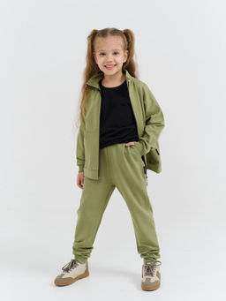 Костюм облегченный с олимпийкой Олива - Bungly фото 4