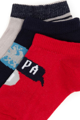 Erkek _ocuk K_rm_z_ Patik _orap - U.s. polo assn фото 2