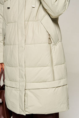 Пальто Beautiful Free 8022 фисташковый