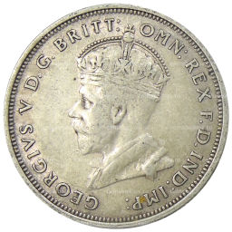 1 флорин 1927 года Австралия Открытие здания парламента в Канберре