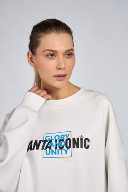 Свитшот Бежевый - Anta фото 5