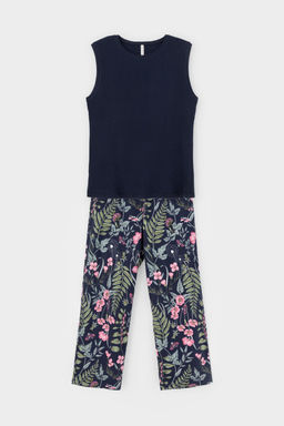 VERY NEAT _ Е 20130/индиго,ночные цветы пижама жен фото 2