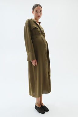 MAMA Vestido camisero Before & After