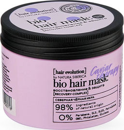 NS / Hair Evolution / Маска для волос  CAVIAR THERAPY. Восстановление &Защита, 150 мл - Natura siberica фото 3