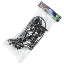 S-CU3-7 BLACK Удлинитель серии Ultra, шнур 7м., 3 гнезда, 10A, б/з. Черный. TM Uniel