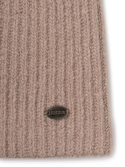 Шапка жен. пух енот+шерсть+виск LB-N88069 dirty pink