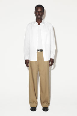 CAMISA SLIM FIT DE ALGOD?N PIMA CON BOLSILLO - H&m фото 5